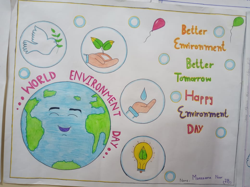 Earth Day Celebration at Worker Welfare School